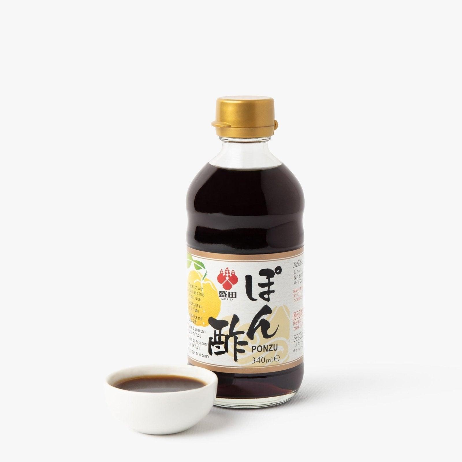 Salsa ponzu de cítricos yuzu y sudachi - 340ml - Morita - iRASSHAi